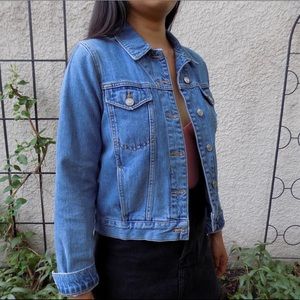 Topshop Moto Jean Jacket